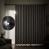 Rideau Occultant Effet Lin – Pour dormir dans le noir complet