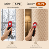 Rideau Thermique Velours – Garde la fraîcheur en été, la chaleur en hiver