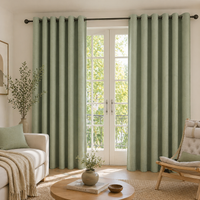 Rideau Thermique Grande Hauteur 310 cm – Jacquard épais pour salon et grandes baies